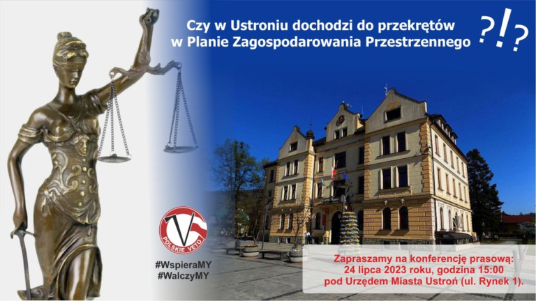 Niepokojące informacje dotyczące planu Zagospodarowania Przestrzennego dla centrum miasta Ustronia