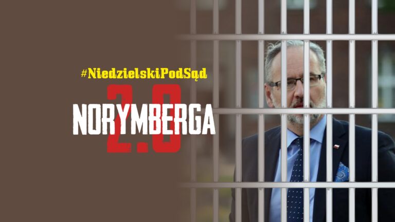 Czy Adam Niedzielski będzie siedział? Zależy to TYLKO od Ciebie!