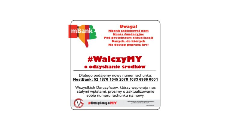 mBANK zablokował nam konta!