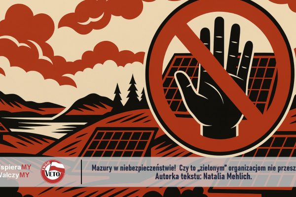 MAZURY W NIEBEZPIECZEŃSTWIE! Czy to „zielonym” organizacjom nie przeszkadza?