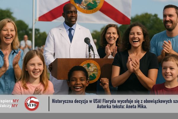 Historyczna decyzja w USA! Floryda wycofuje się z obowiązkowych szczepień.