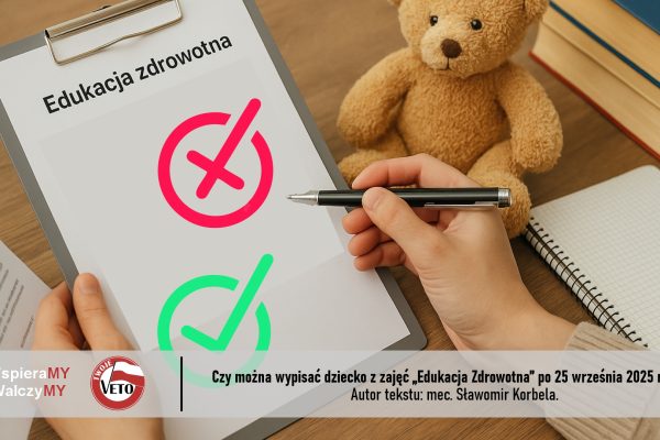 Czy można wypisać dziecko z zajęć „Edukacja Zdrowotna” po 25 września 2025 roku⁉