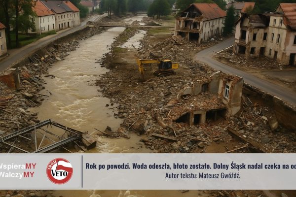Rok po powodzi. Woda odeszła, błoto zostało. Dolny Śląsk nadal czeka na odbudowę…