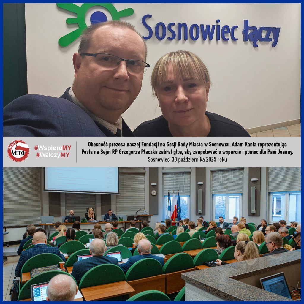 Podsumowanie działań Fundacji oraz rozliczenie wsparcia za 44 tydzień 2025 roku.