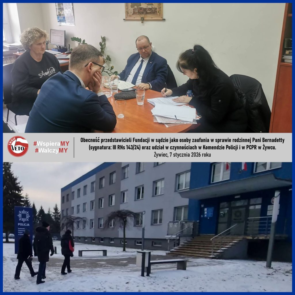 Podsumowanie działań Fundacji oraz rozliczenie wsparcia za 2 tydzień 2026 roku - pierwsze działanie.