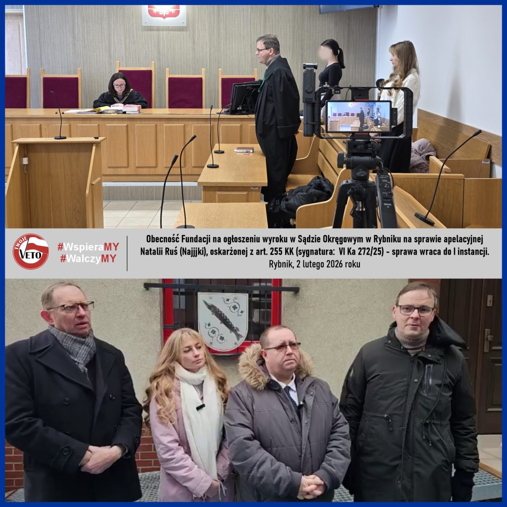 Podsumowanie działań Fundacji oraz rozliczenie wsparcia za 6 tydzień 2026 roku - działanie pierwsze.