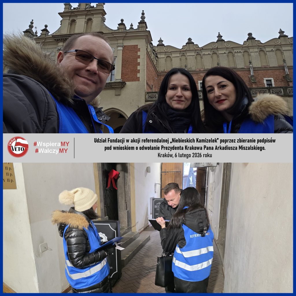 Podsumowanie działań Fundacji oraz rozliczenie wsparcia za 6 tydzień 2026 roku - działanie trzecie.