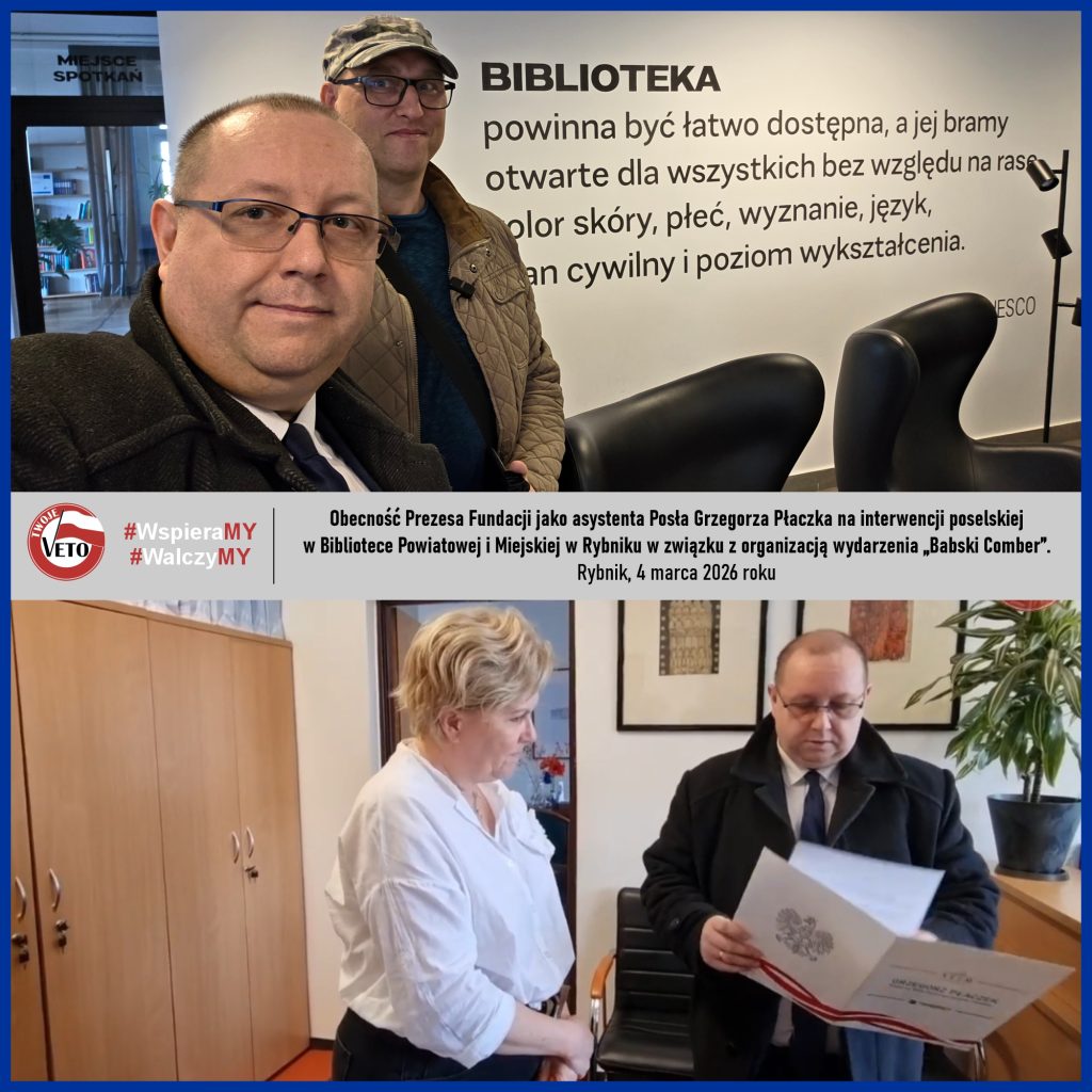 Podsumowanie działań Fundacji oraz rozliczenie wsparcia za 10 tydzień 2026 roku - działanie trzecie.