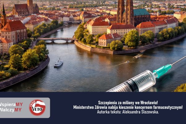 Szczepienia za miliony we Wrocławiu! Ministerstwo Zdrowia nabija kieszenie koncernom farmaceutycznym!