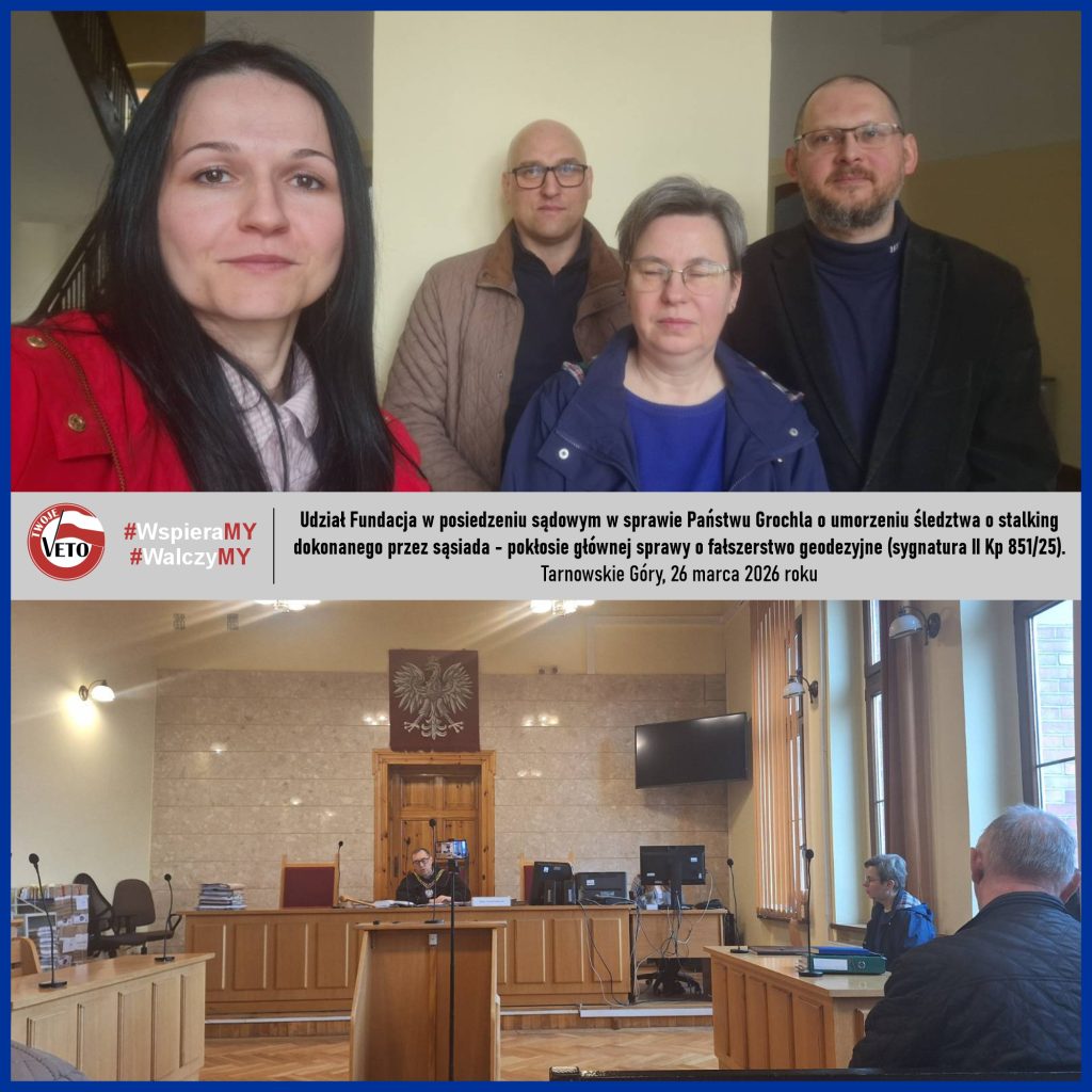 Podsumowanie działań Fundacji oraz rozliczenie wsparcia za 13 tydzień 2026 roku - działanie drugie.