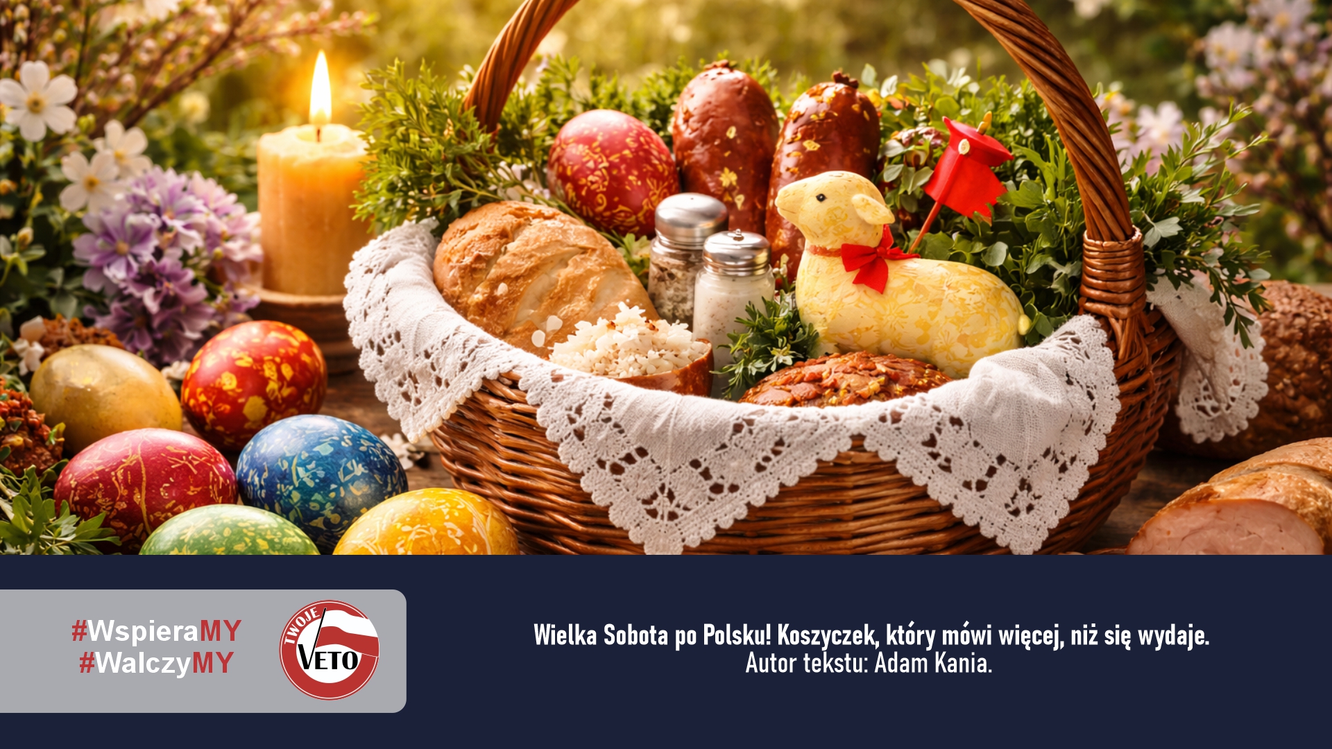 Wielka Sobota po Polsku! Koszyczek, który mówi więcej, niż się wydaje.