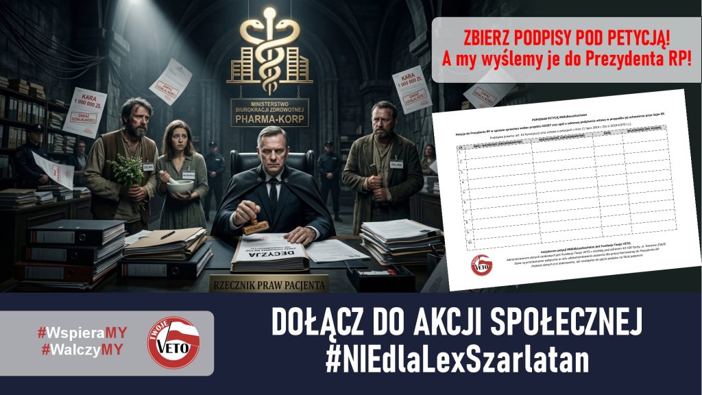 NIE dla Lex Szarlatan! Dołącz do naszej akcji społecznej!