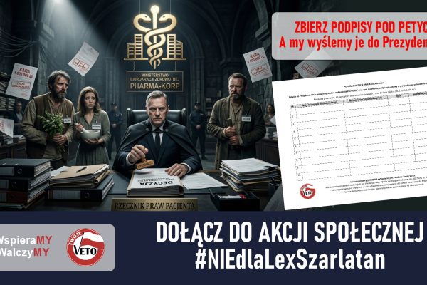 NIE dla Lex Szarlatan! Dołącz do naszej akcji społecznej!