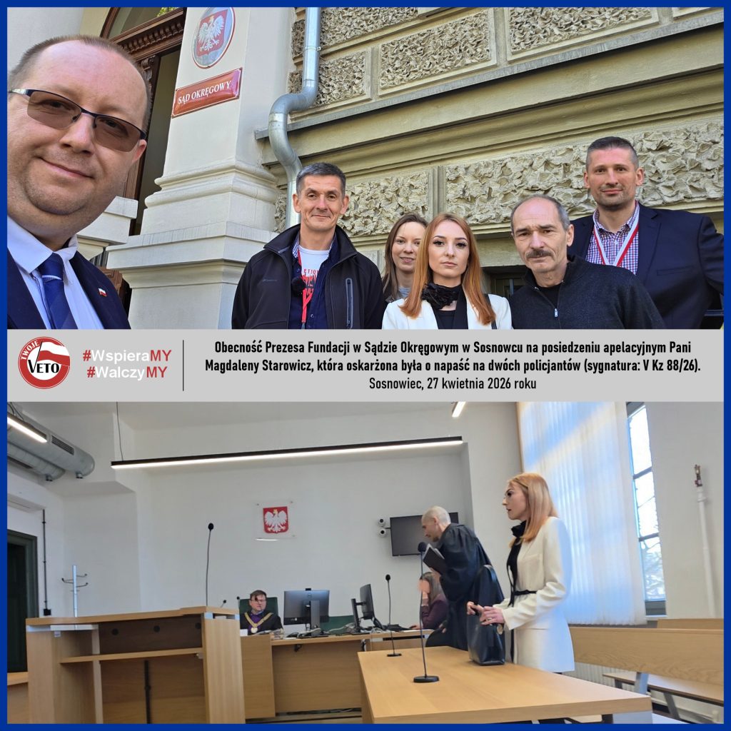 Podsumowanie działań Fundacji oraz rozliczenie wsparcia za 18 tydzień 2026 roku - działanie pierwsze.